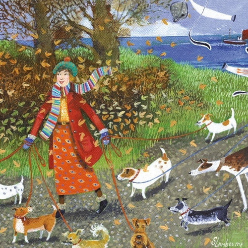 Along The Cliff Card