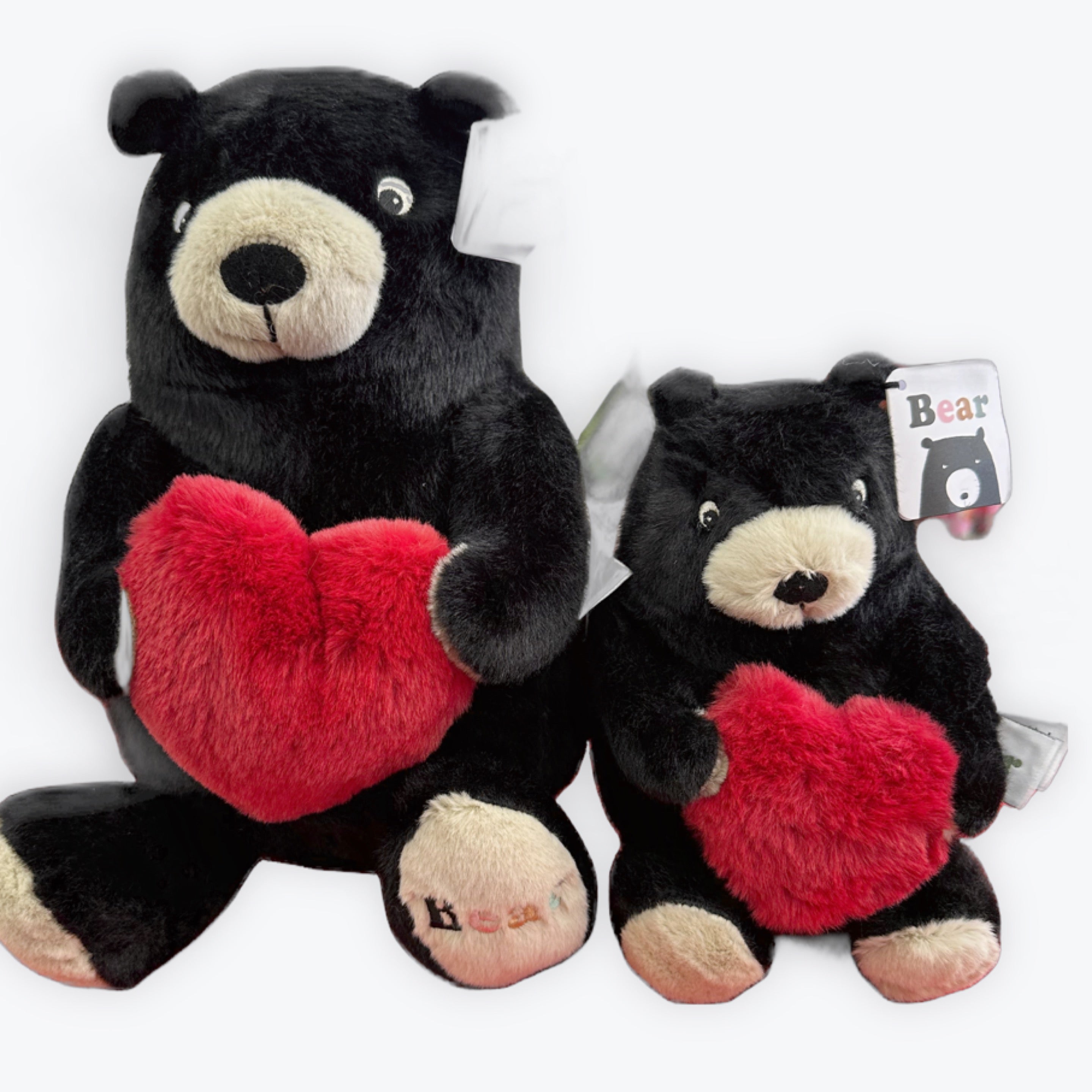 Bear Heart Plush (2 Sizes)