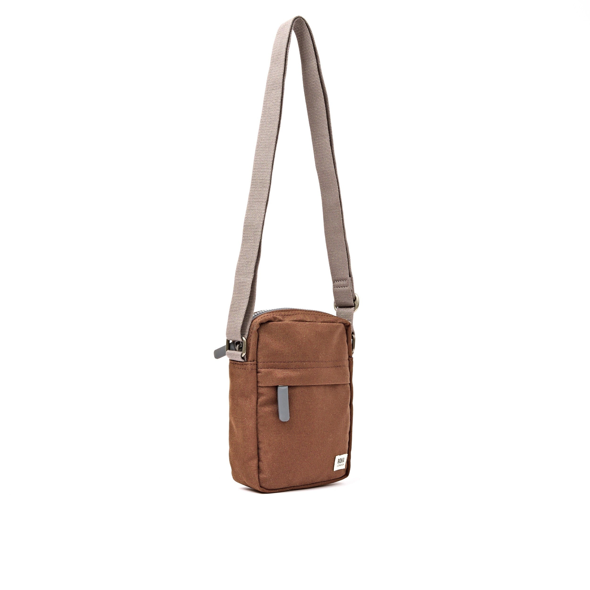 Roka Bond Crossbody Bag In Cinnamon Canvas