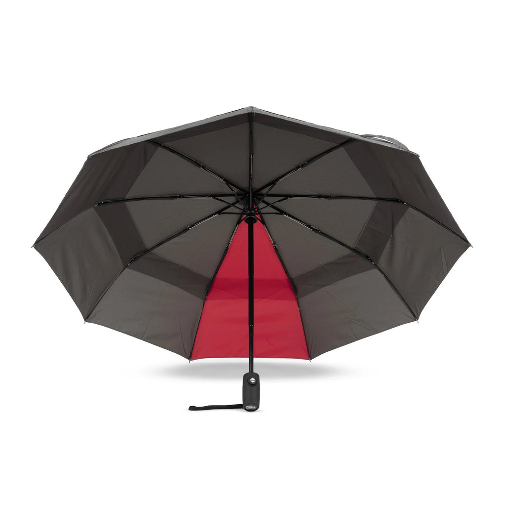 Roka Umbrella Graphite / Cranberry