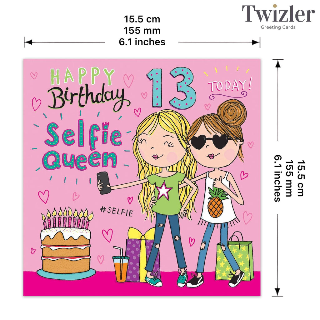 13th Birthday Card - Girls Birthday Card