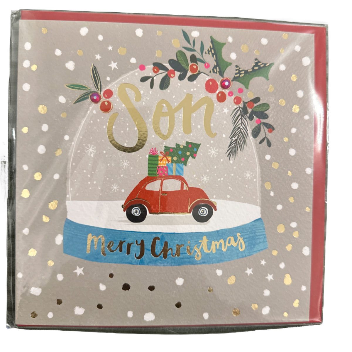 Son Merry Christmas Card