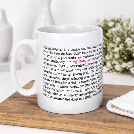 Budleigh Salterton - Wise  words mug