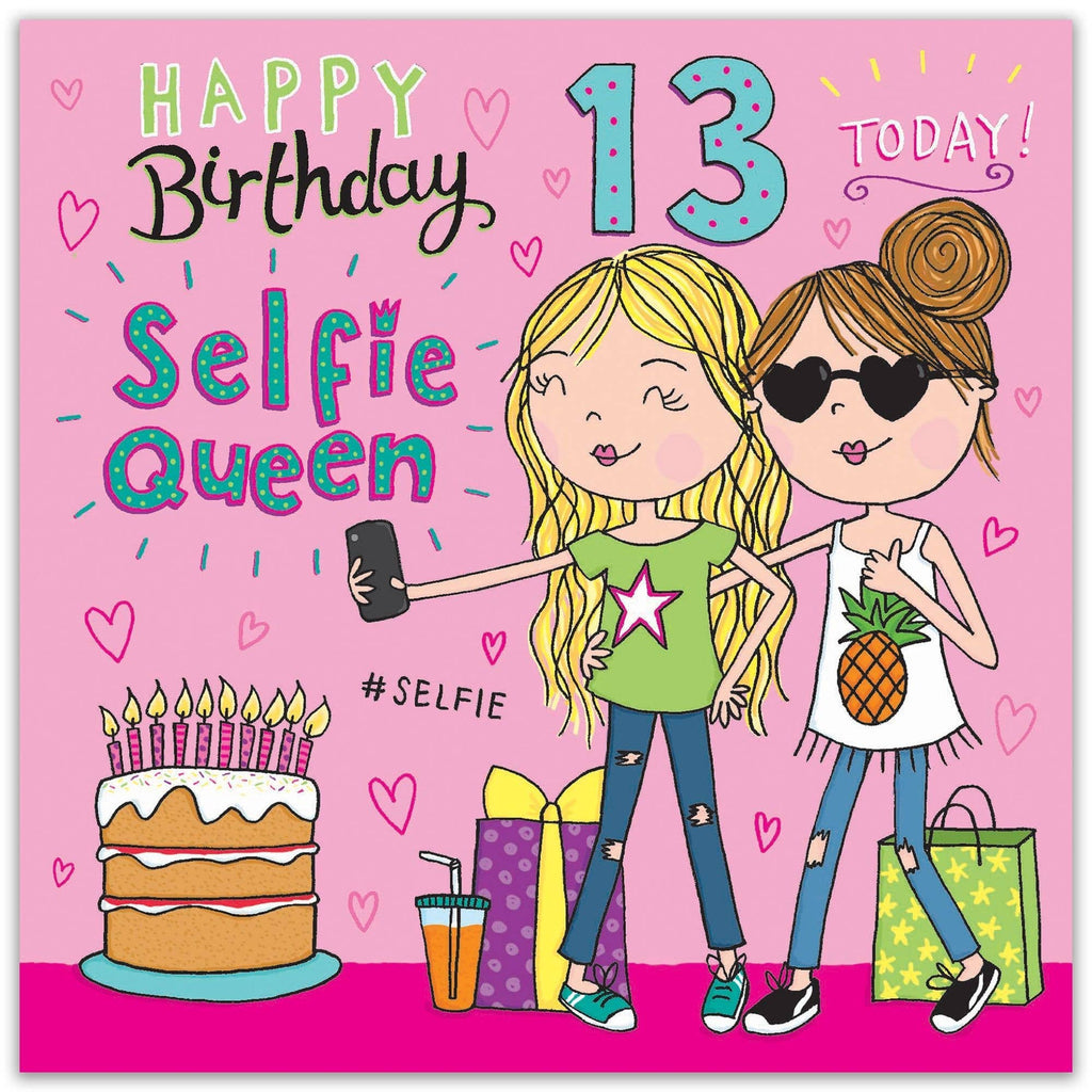 13th Birthday Card - Girls Birthday Card