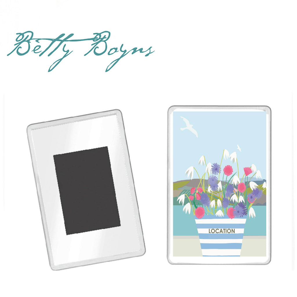 Budleigh Salterton Fridge Magnet - various styles