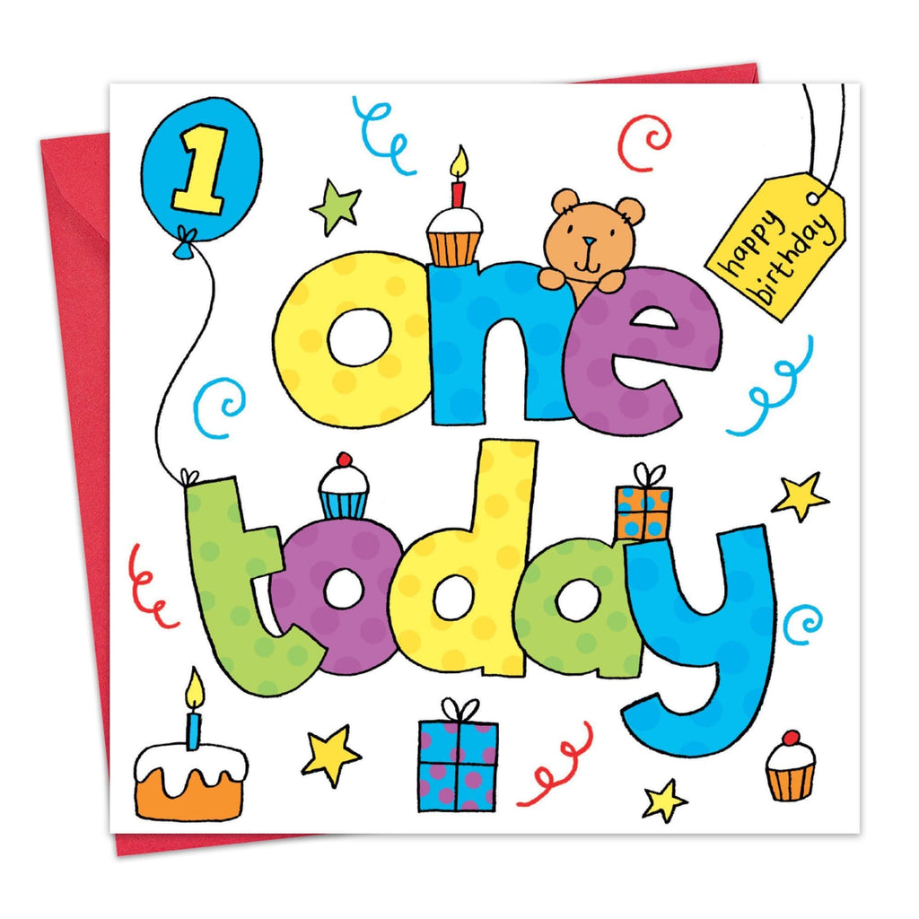 Age 1 Birthday Card