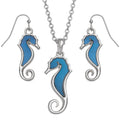 Seahorse Jewellery Set - Necklace and Earrings