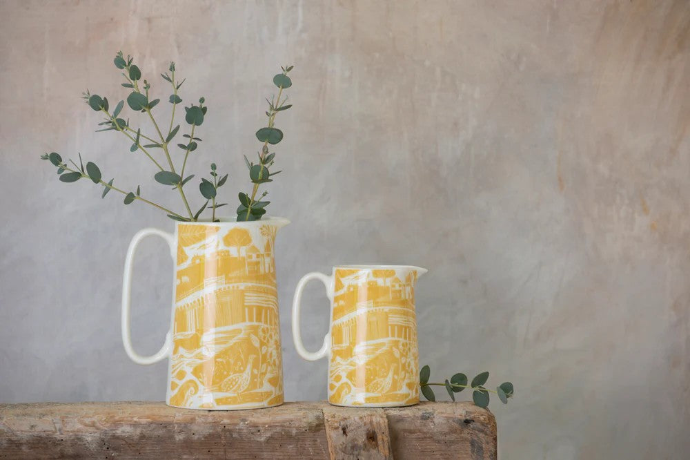 Sam Wilson Through The Fields Ochre Small Jug