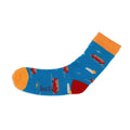 Doris and Dude Green Camper Socks UK 7 to 11