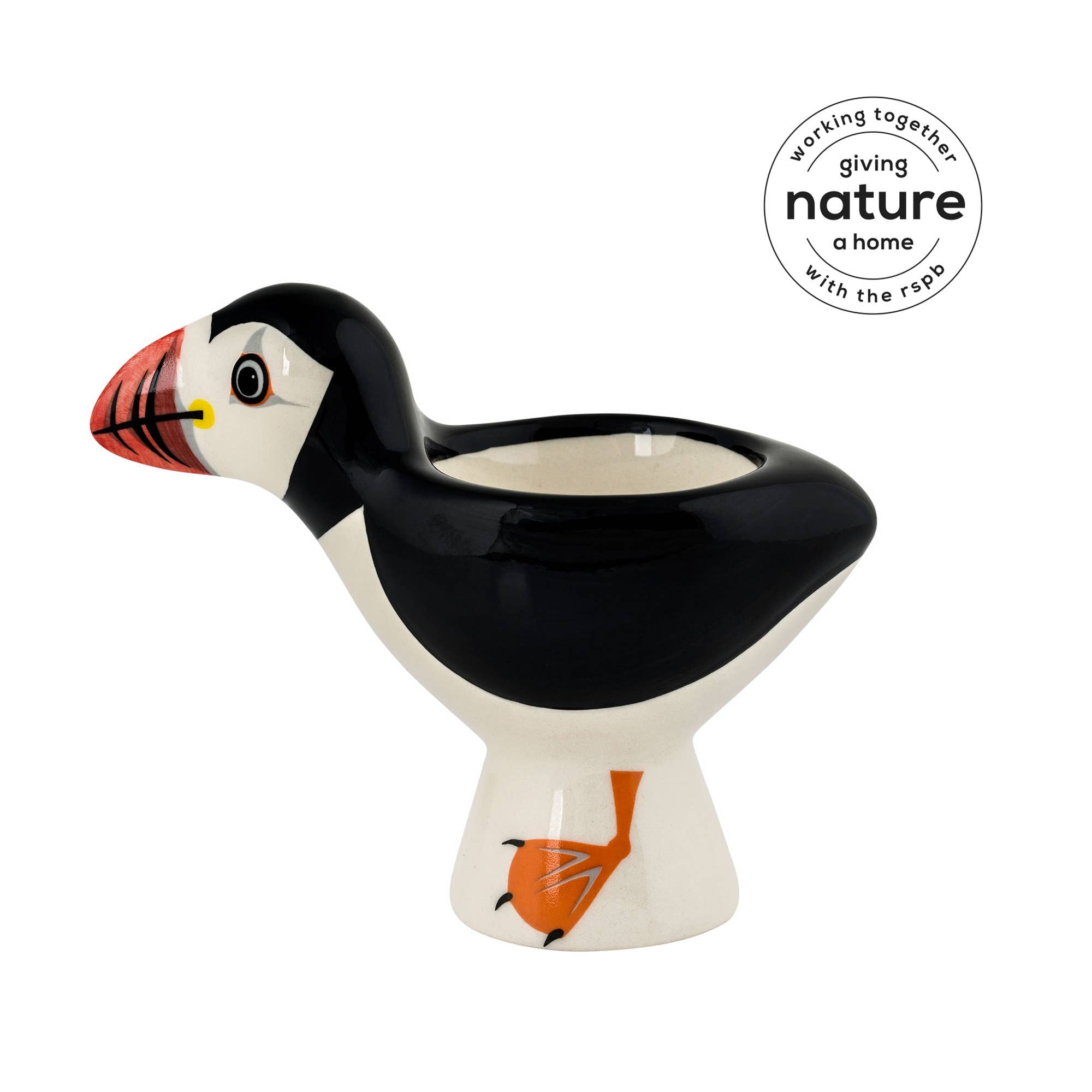 Puffin Egg Cup | Hannah Turner