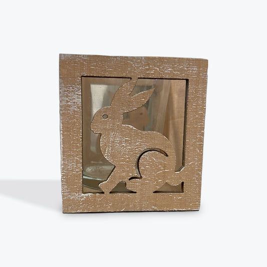 Rabbit Tea Light Candle Holder
