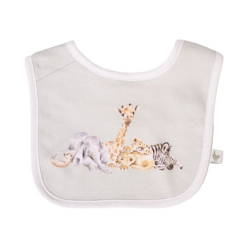 'Little Savannah' African Animal Bib Gift Set (Wrendale)