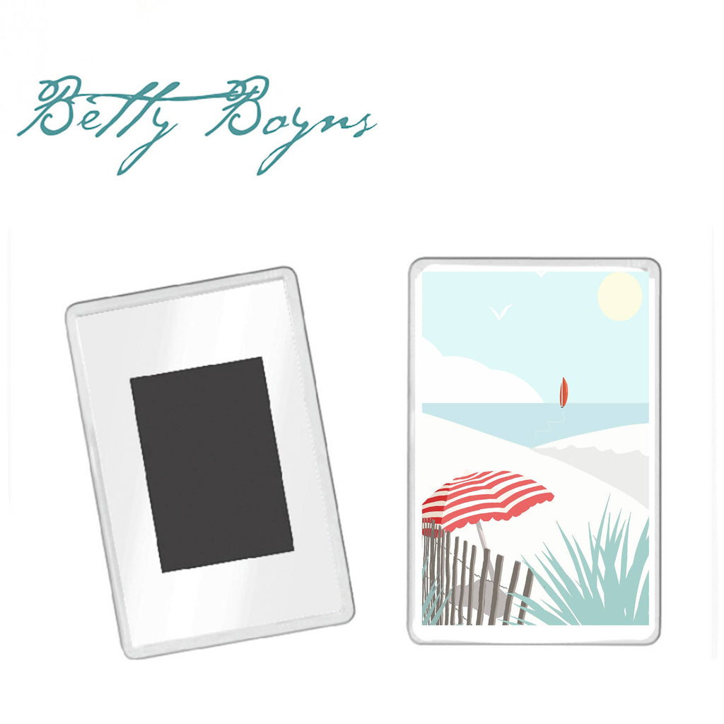 Budleigh Salterton Fridge Magnet - various styles