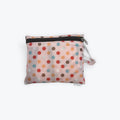 Foldable Shopping Bag - Pink with dots