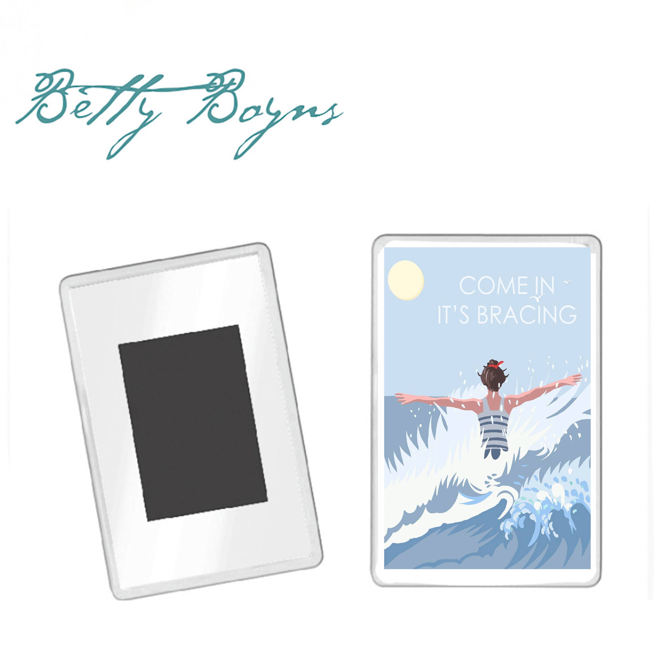 Budleigh Salterton Fridge Magnet - various styles