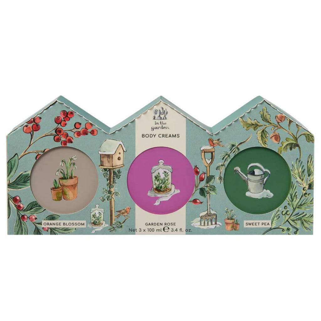 In The Garden Assorted Fragrance Body Creams 3x100ml