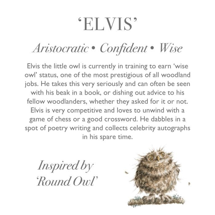 ELVIS - Wrendale Owl