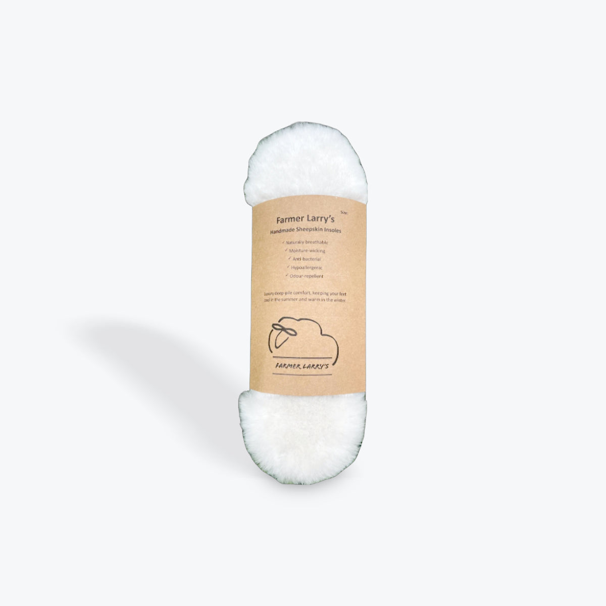 Sheepskin Insoles - size 8-13