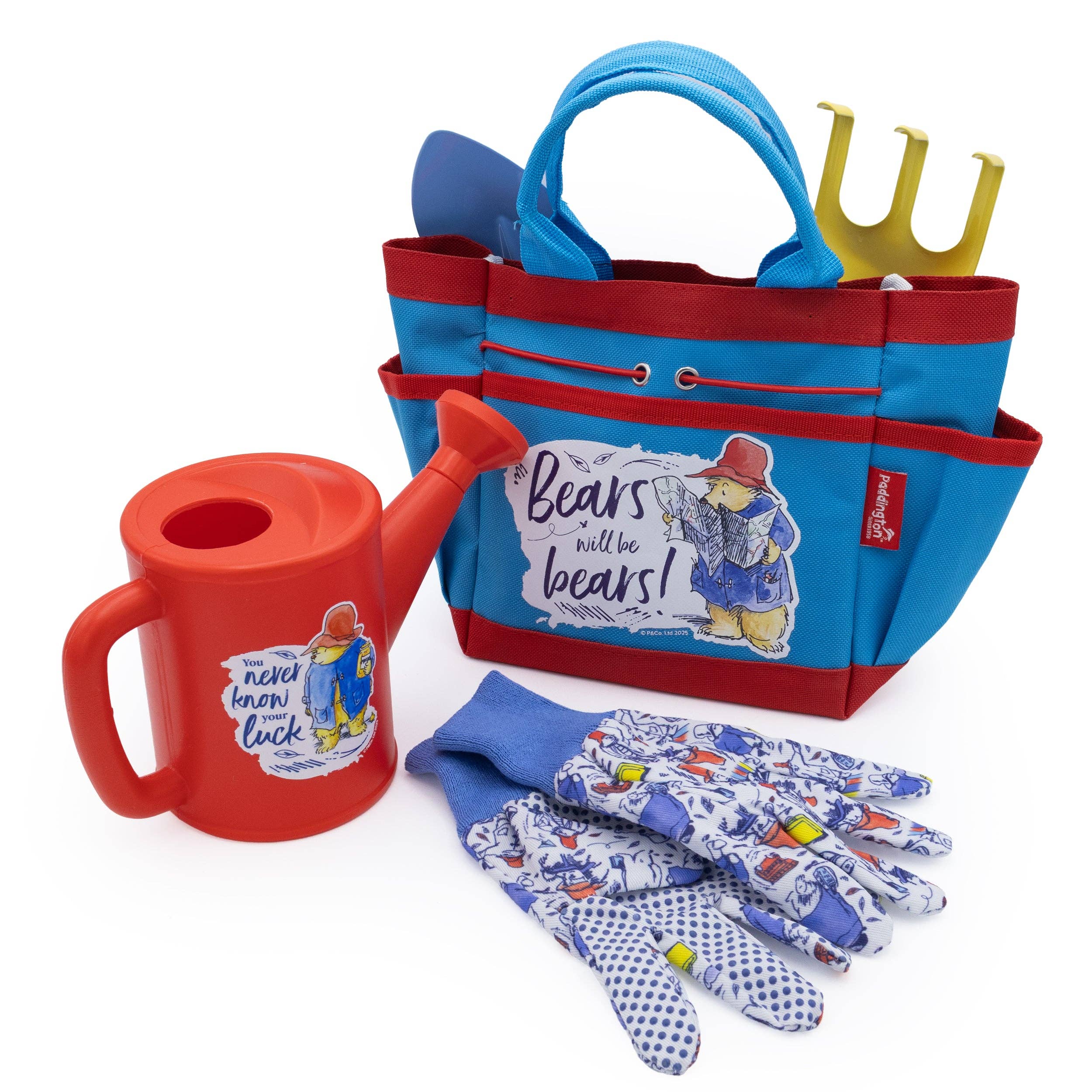 Paddington Children’s Gardening Set – 5 Piece Kids Garden Tools – Fun Outdoor Activity Gift