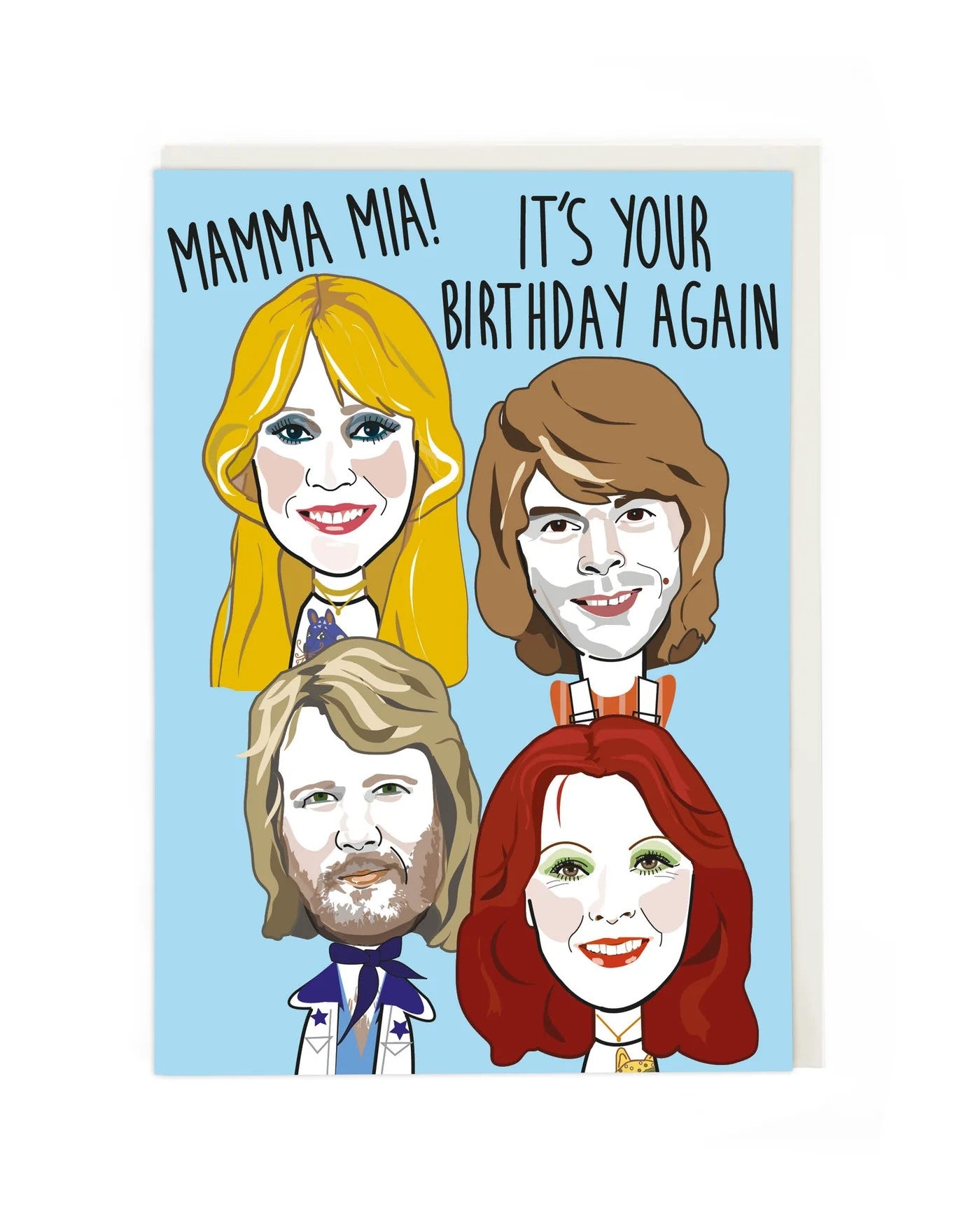 Mamma Mia - Card (Abba)