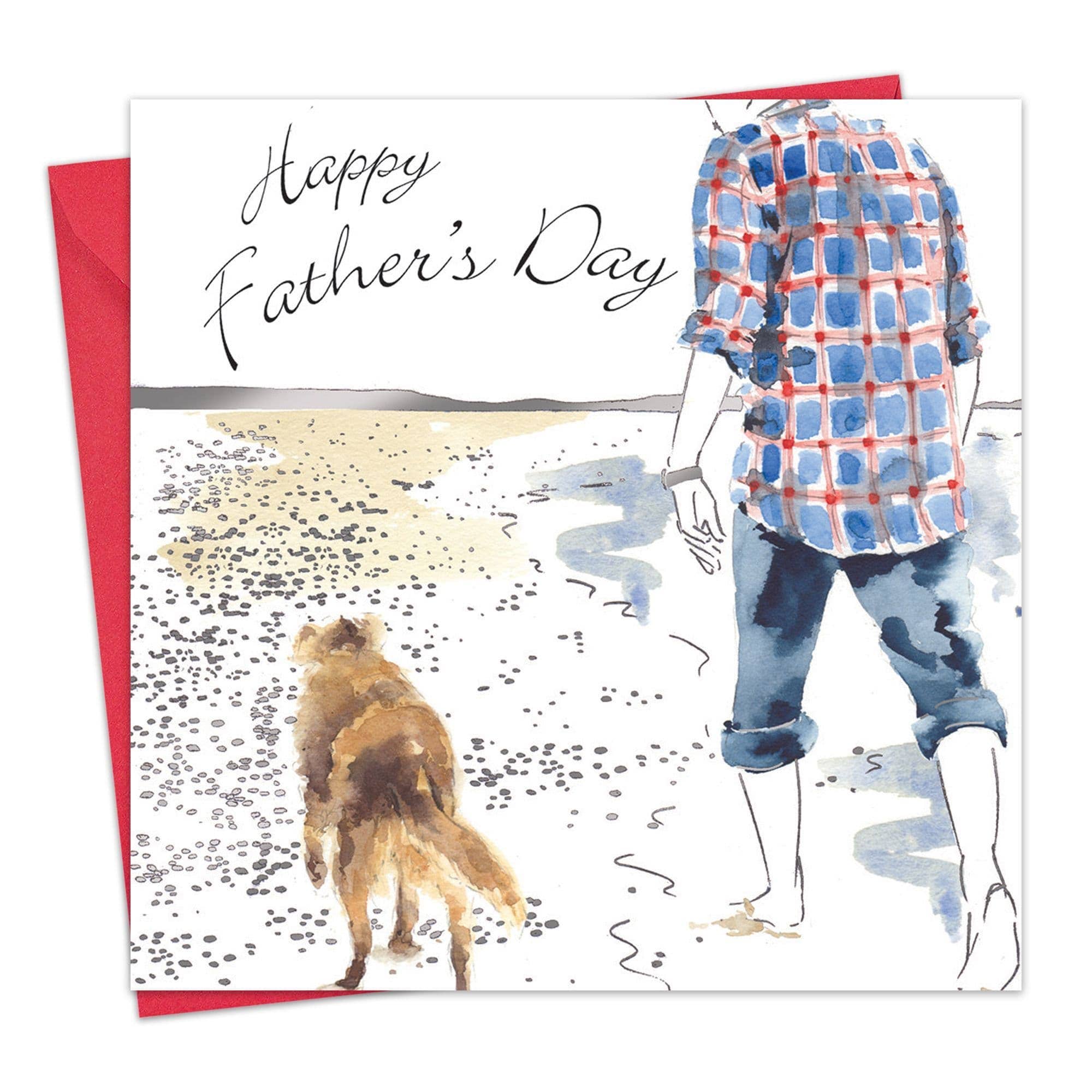 Fathers Day Card - Dog