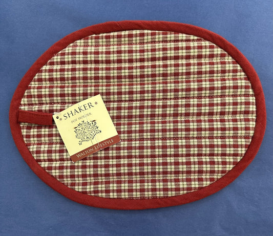 Checked Pot Holder