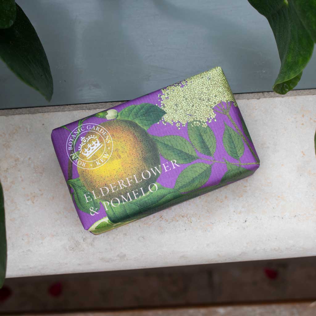 Kew Gardens Elderflower and Pomelo Soap