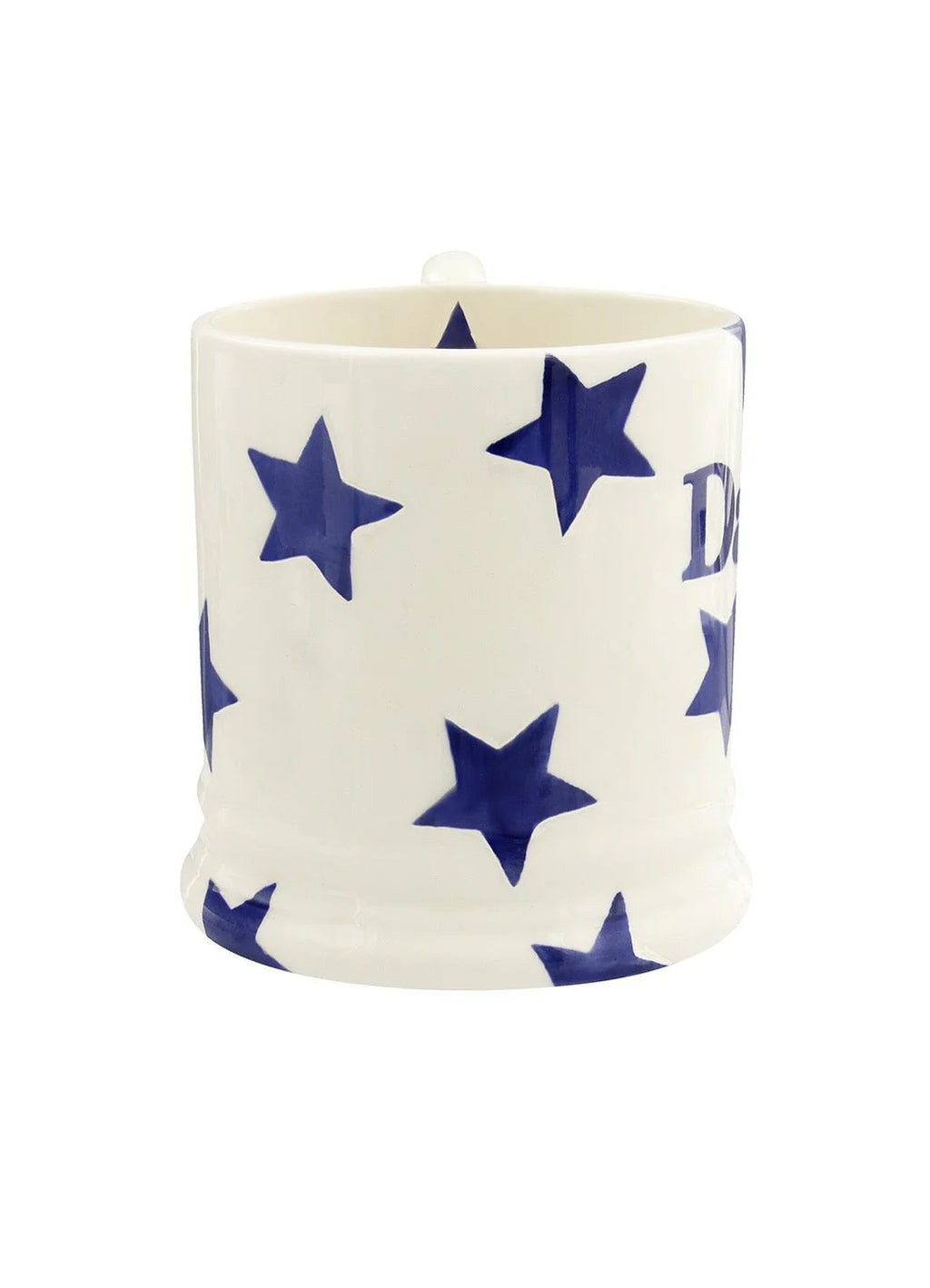 Emma Bridgewater Blue Star Daddy Half Pint Mug