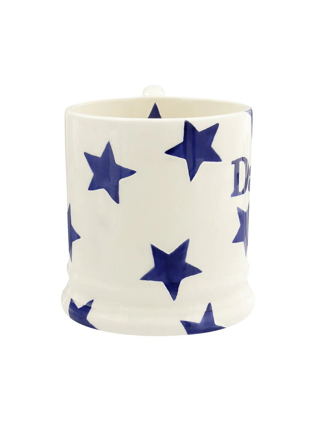 Emma Bridgewater Blue Star Daddy Half Pint Mug