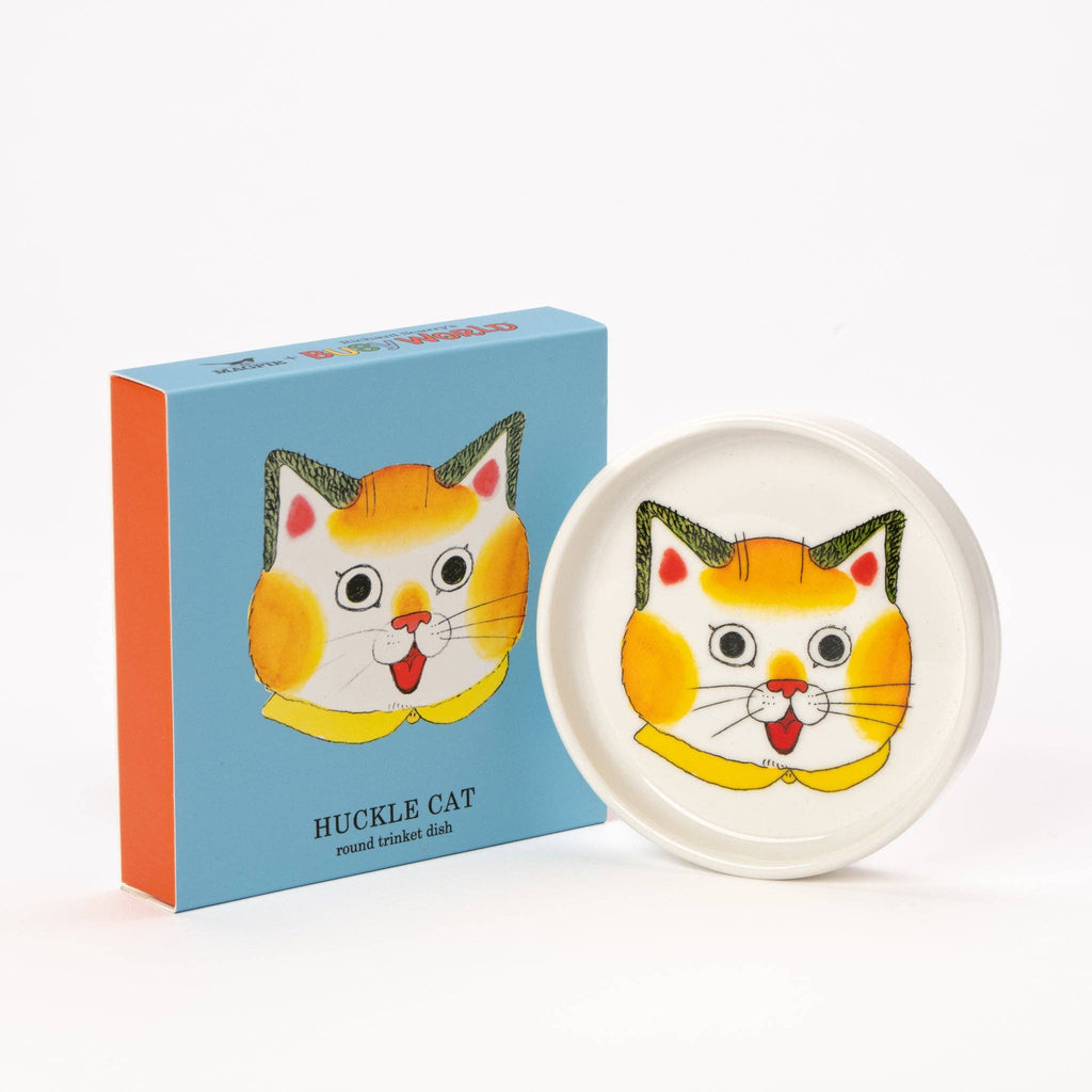 Huckle Face Round Trinket Dish