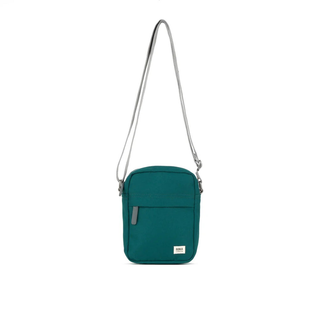 Roka Bond Crossbody in Teal Canvas Bag
