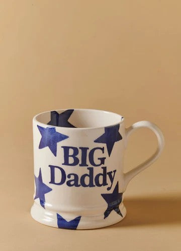 Emma Bridgewater Big Blue Star Big Daddy Large Mug