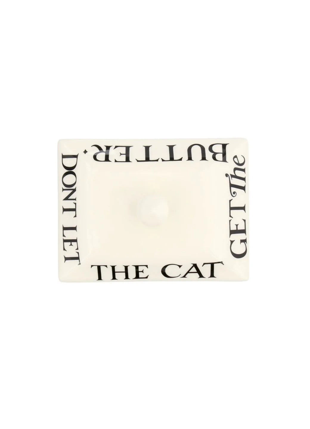 Emma Bridgewater Black Toast Small Butter Dish