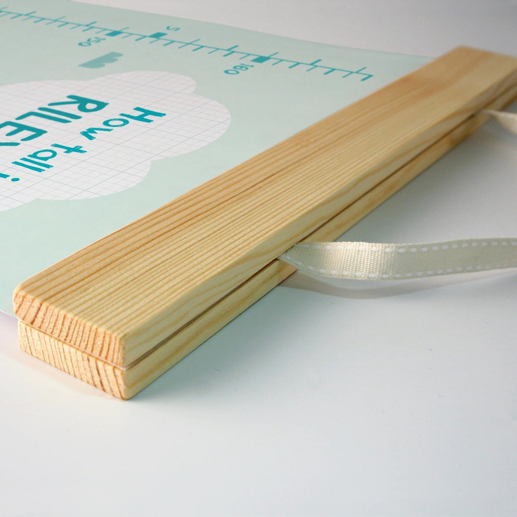 Alphabet - Canvas and Wood Height Chart