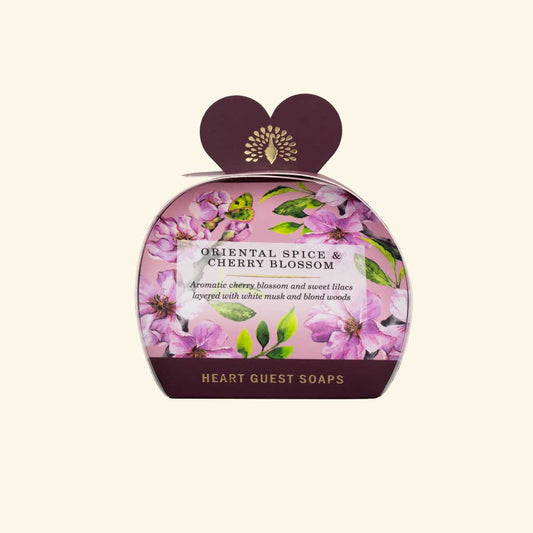Signature Oriental Spice and Cherry Blossom Guest Soaps