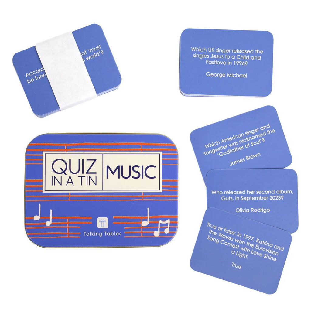Quiz In A Tin - Music Trivia