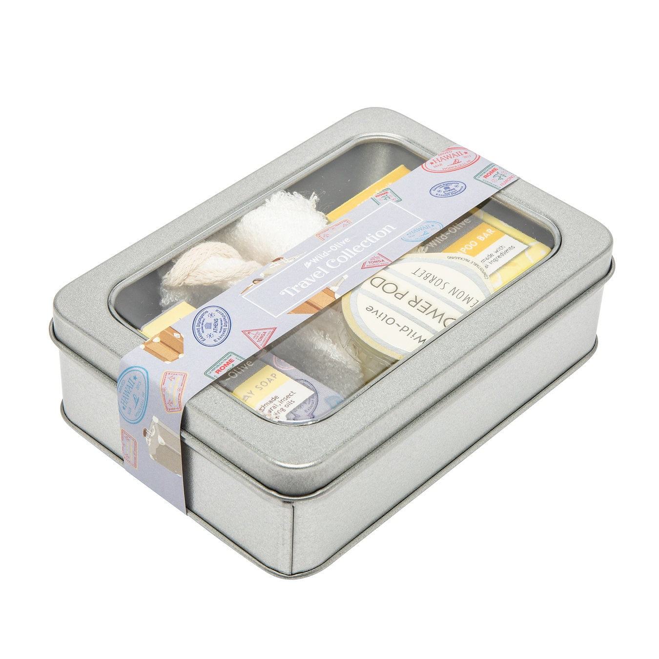 Travel Tin Gift Set - Wild Olive