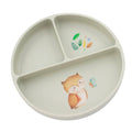 JUMINI Junior Silicone 3-Section Suction Plate