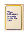 Little Old Lady - Card