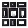 Pop-Up Picture Frame - Customisable Cut-to-Size Wall Frame |15-30cm - Silver