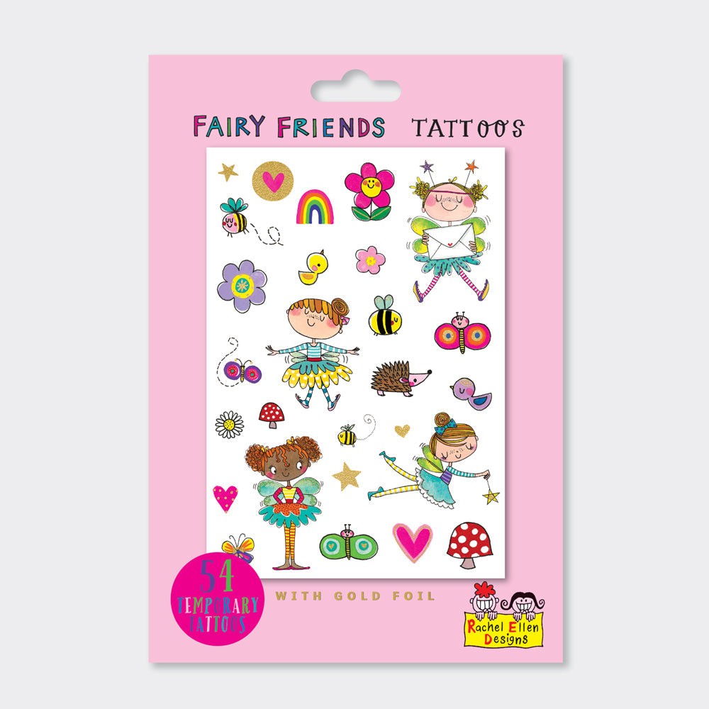 Children's Fairy Friends Temporary tattoo