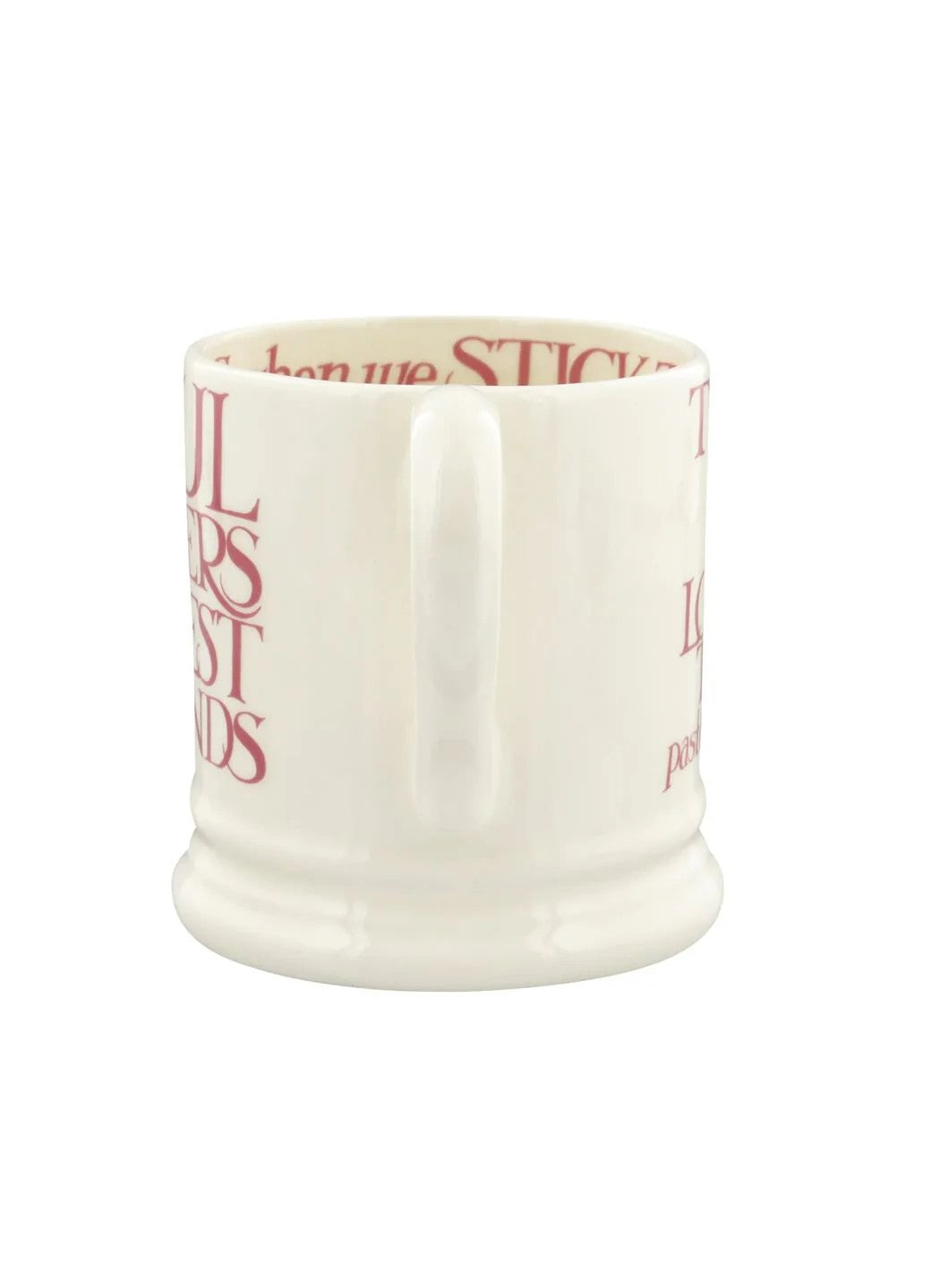 Emma Bridgewater Pink Toast Soul Sisters 1/2 Pint Mug