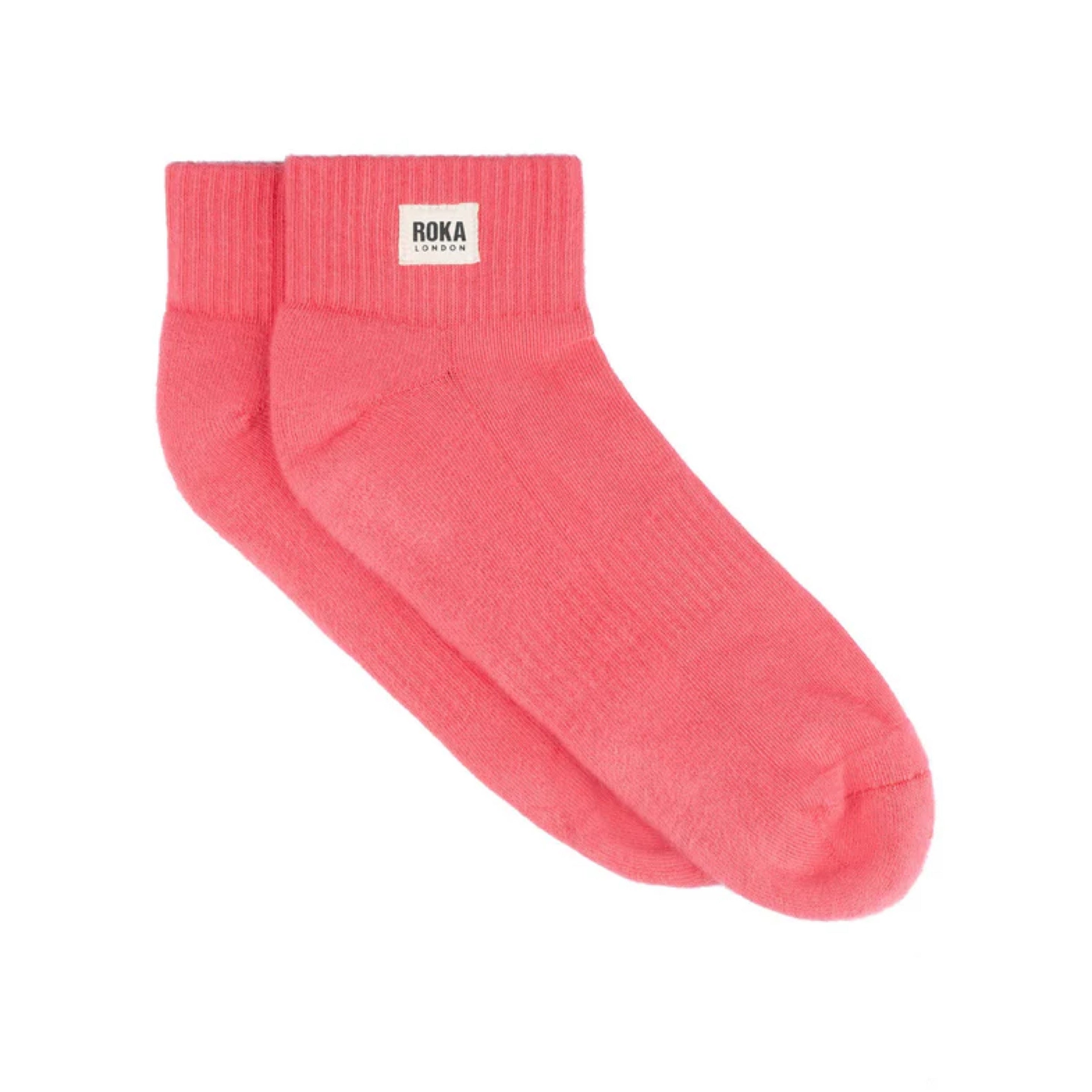 Roka Coral Organic Cotton Socks One Size