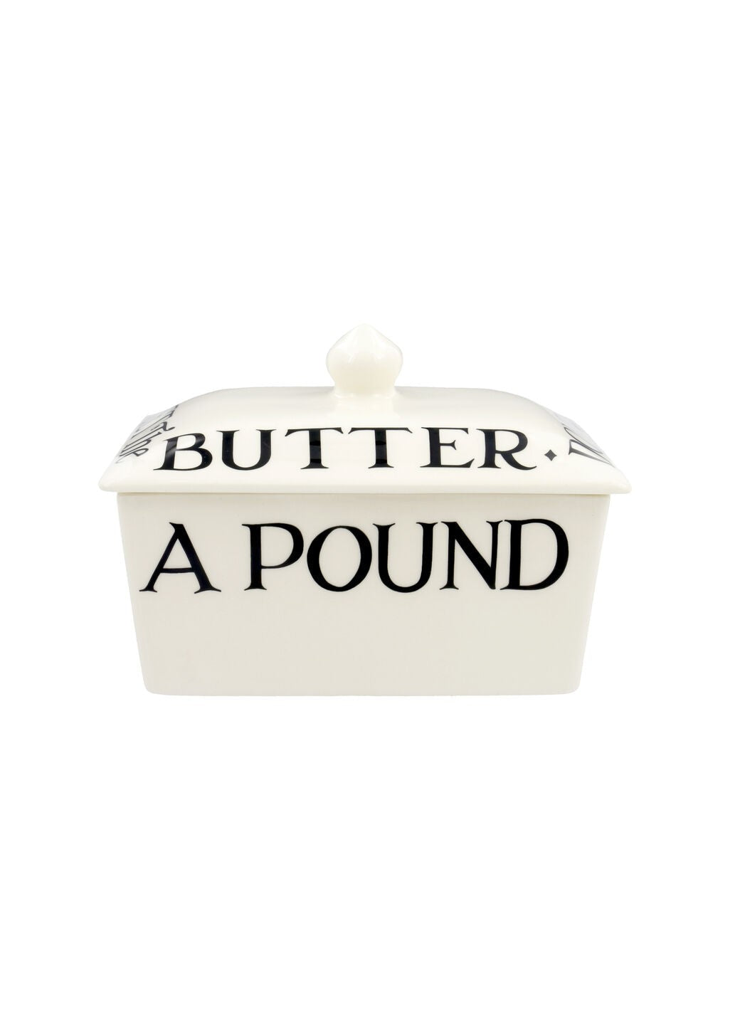 Emma Bridgewater Black Toast Small Butter Dish
