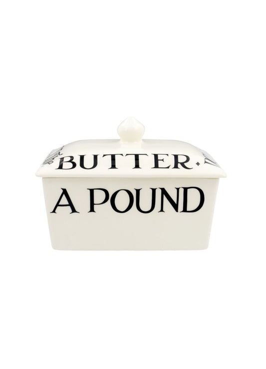 Emma Bridgewater Black Toast Small Butter Dish