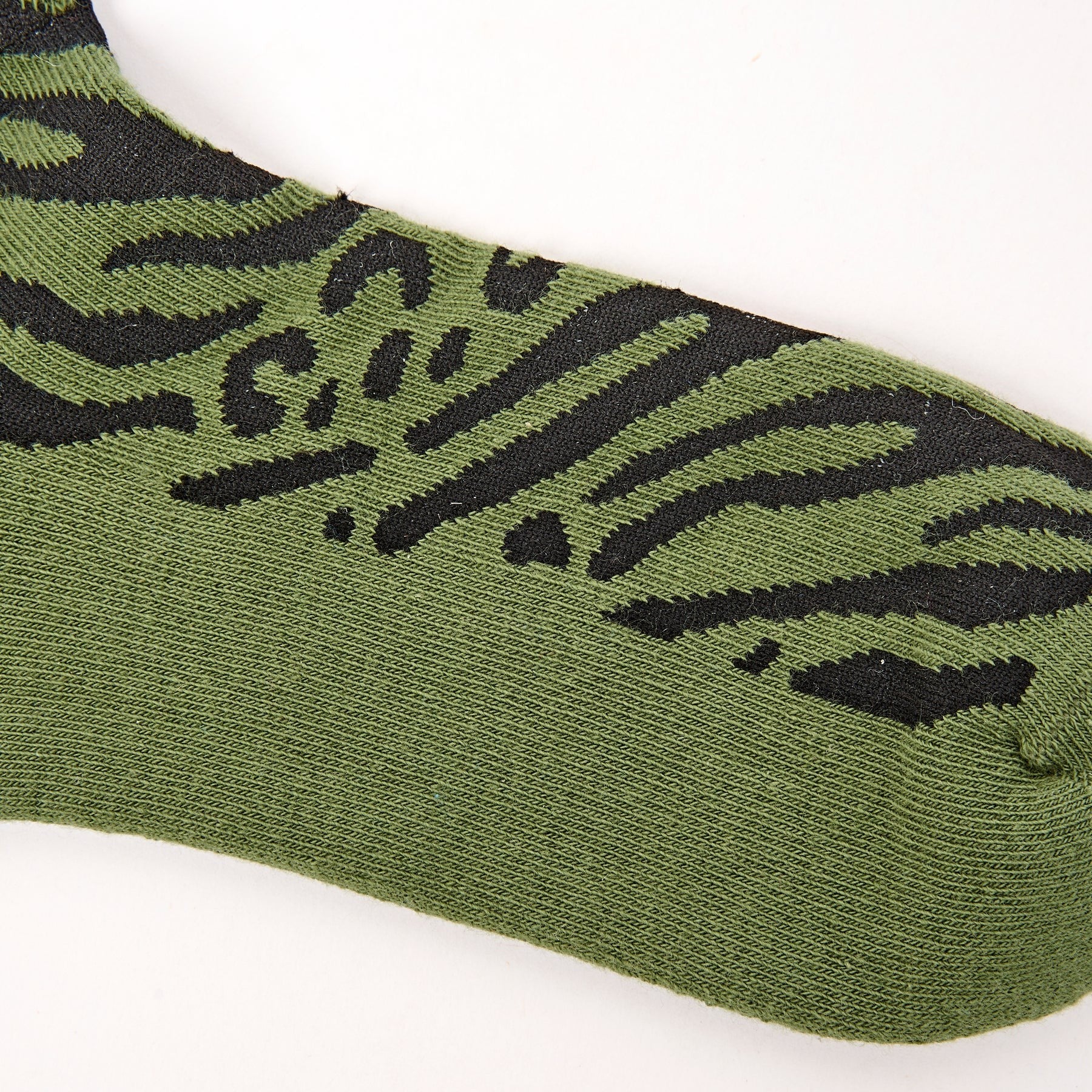 Roka Artichoke Animal Print Organic Cotton Socks - one size
