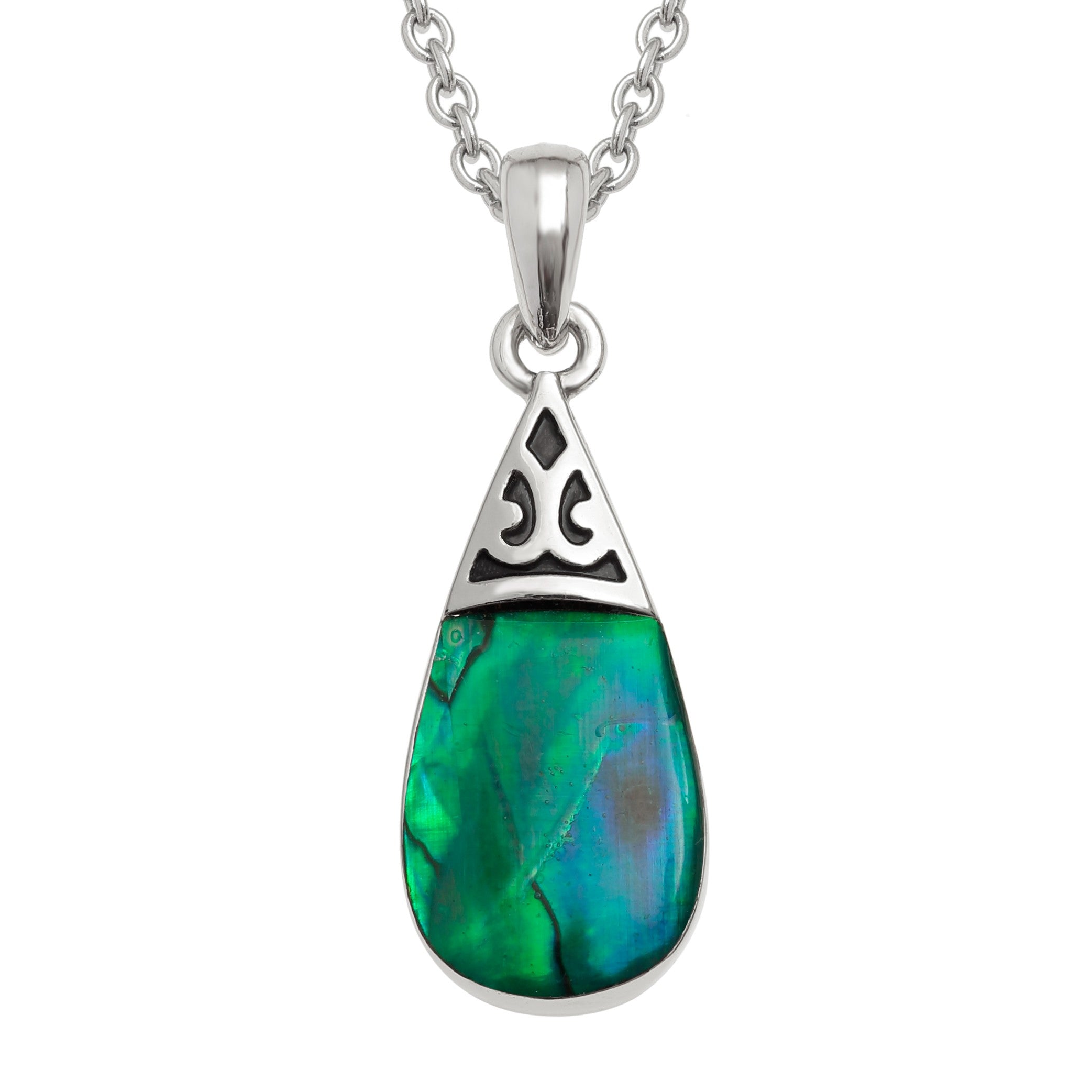 Pear Drop Jewellery Set - Necklace and Earrings