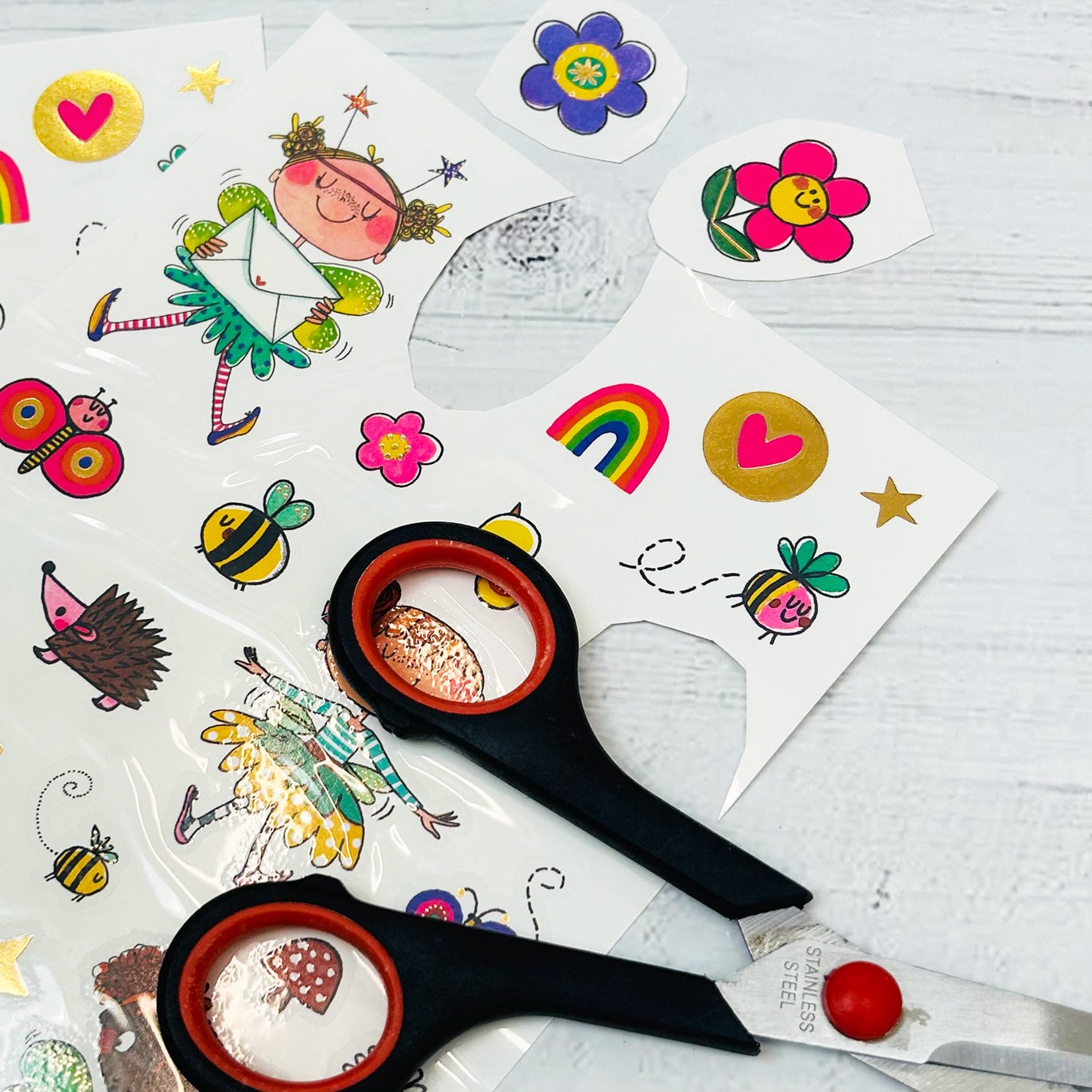 Children's Fairy Friends Temporary tattoo