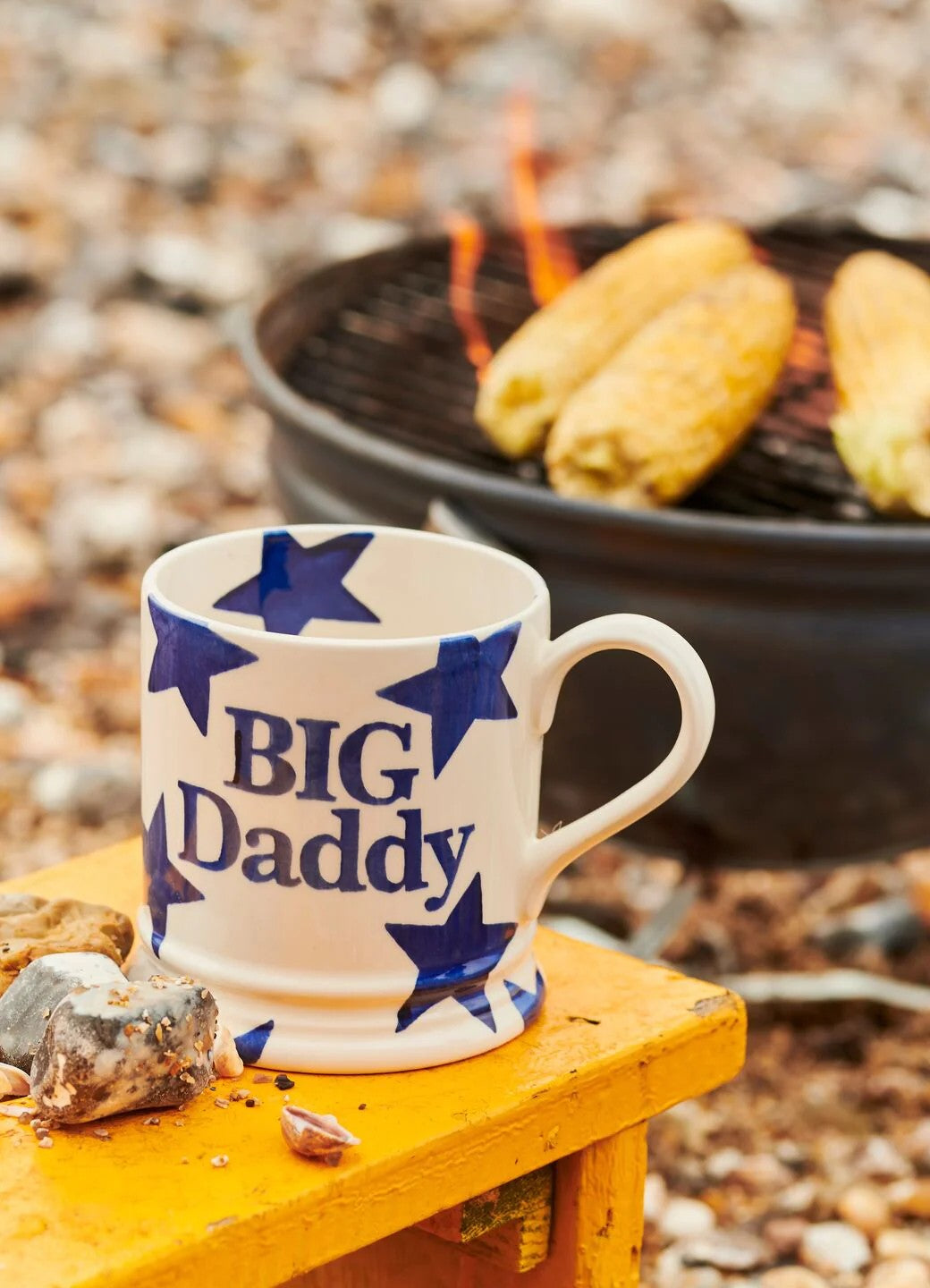 Emma Bridgewater Big Blue Star Big Daddy Large Mug