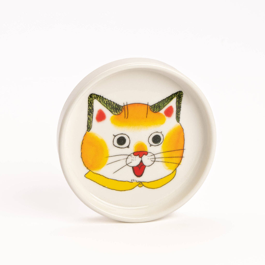 Huckle Face Round Trinket Dish